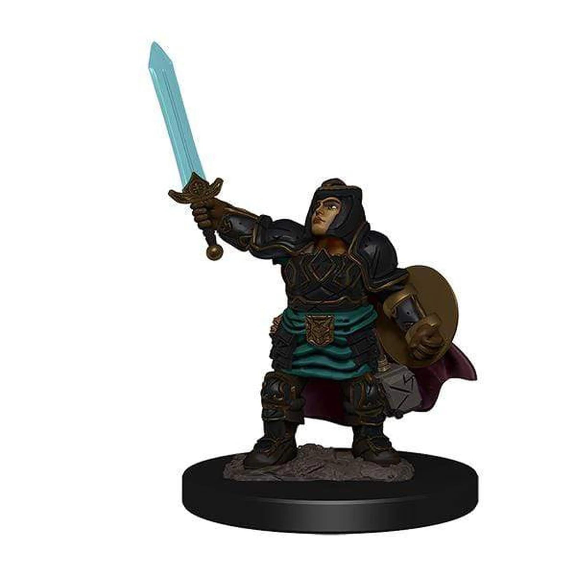 D&D Icons of the Realms: Premium Painted Figure - Dwarf Paladin Female