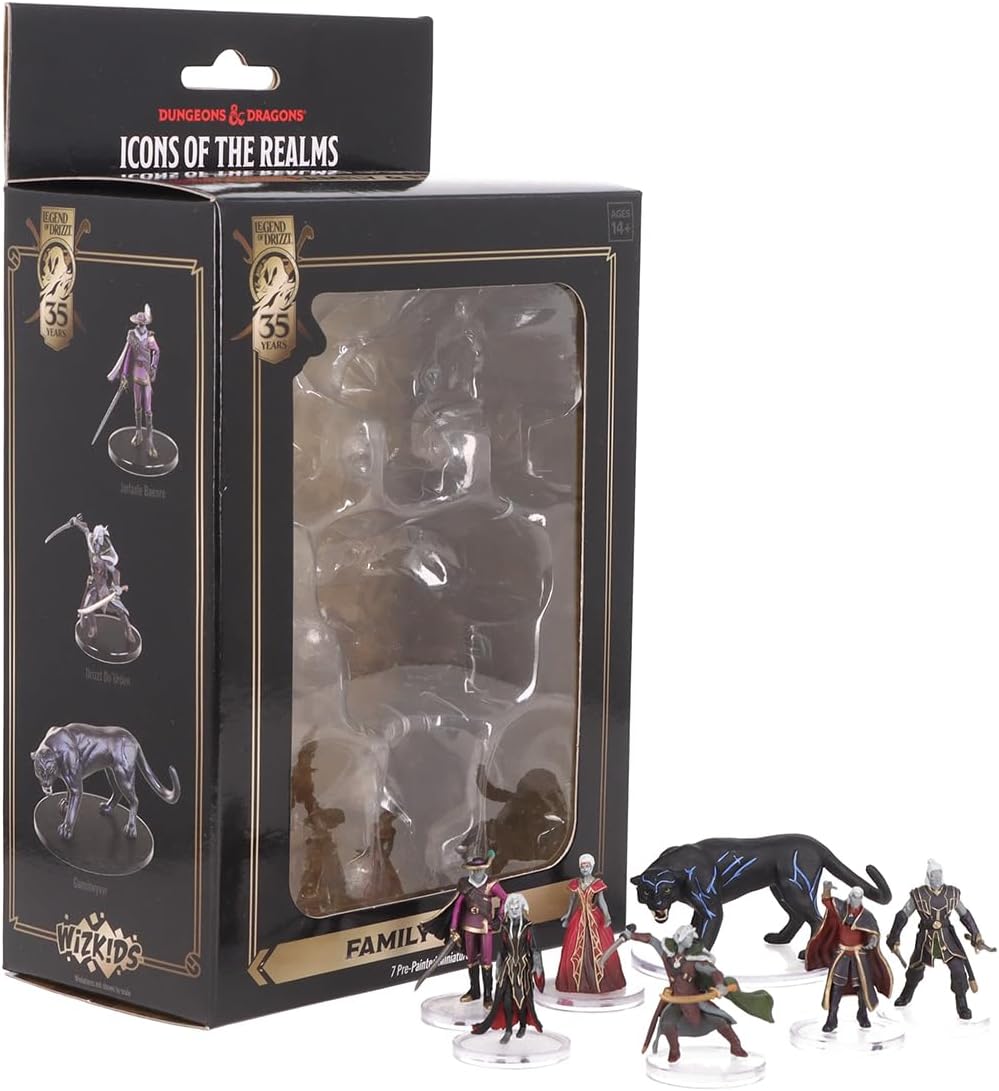 The Legend of Drizzt 35th Anniversary - Family & Foes Boxed Set