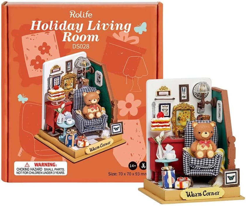 Holiday Living Room | Rolife + Hands Craft