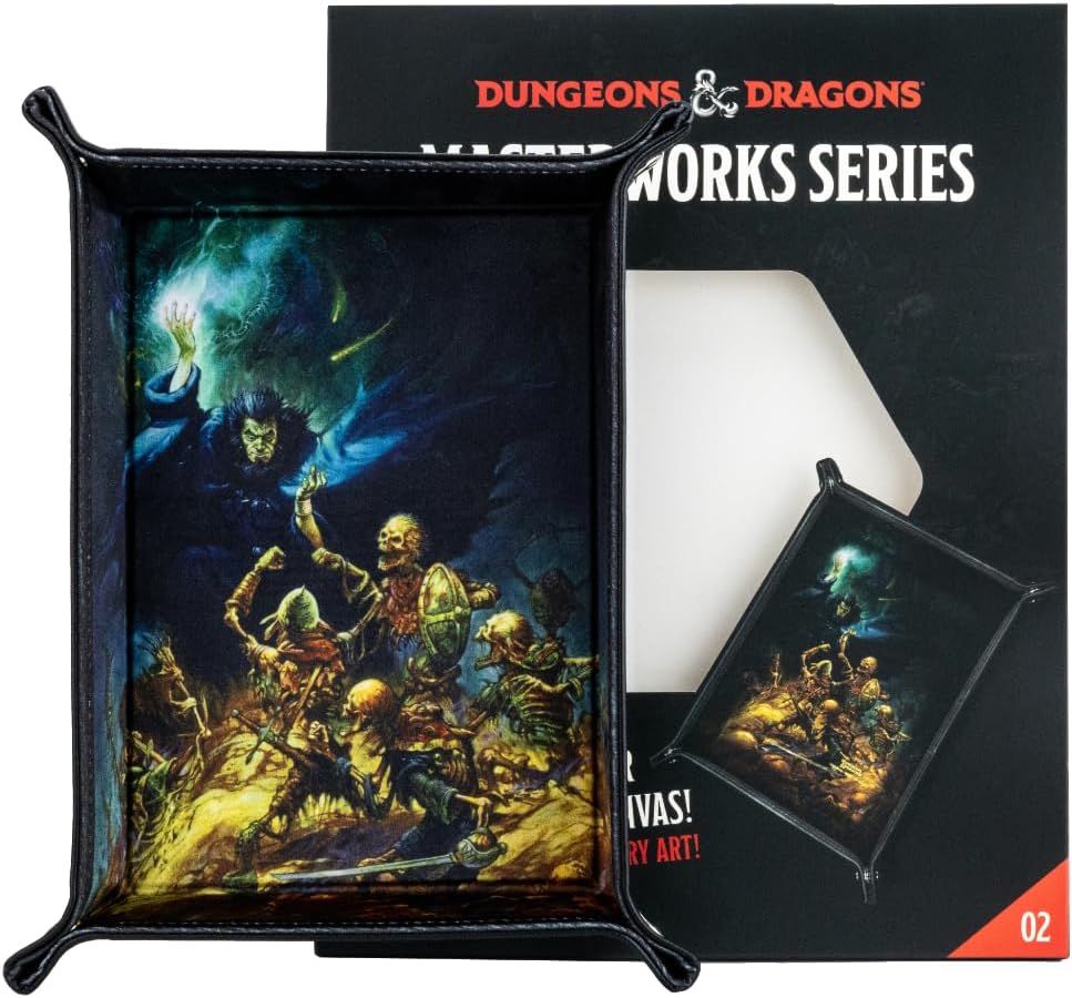 Fanroll Dungeons & Dragons D&D Masterworks Series Dice Tray: Jeff Easley