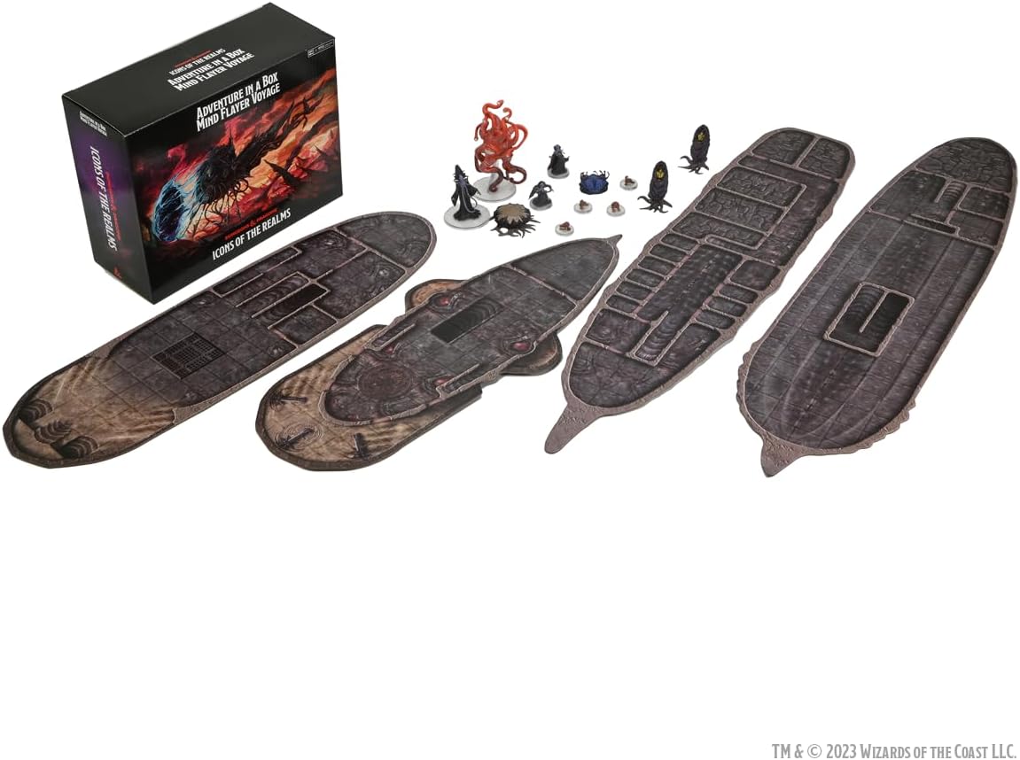 D&D Icons of The Realms: Adventure in a Box - Mind Flayer Voyage