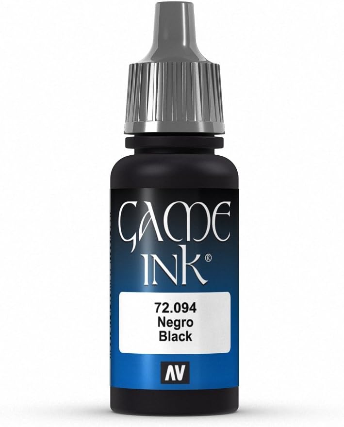 Vallejo Black Ink Game Color