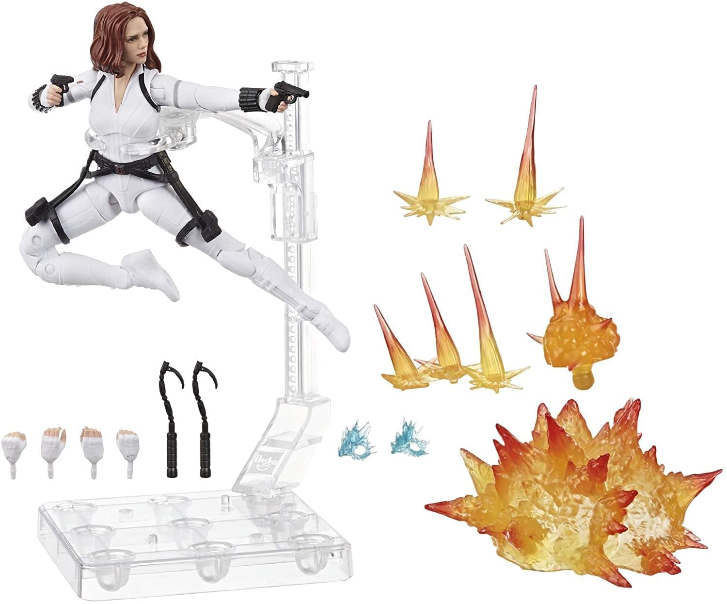 Black Widow (Deluxe White Snow Suit) - Marvel Legends Figure