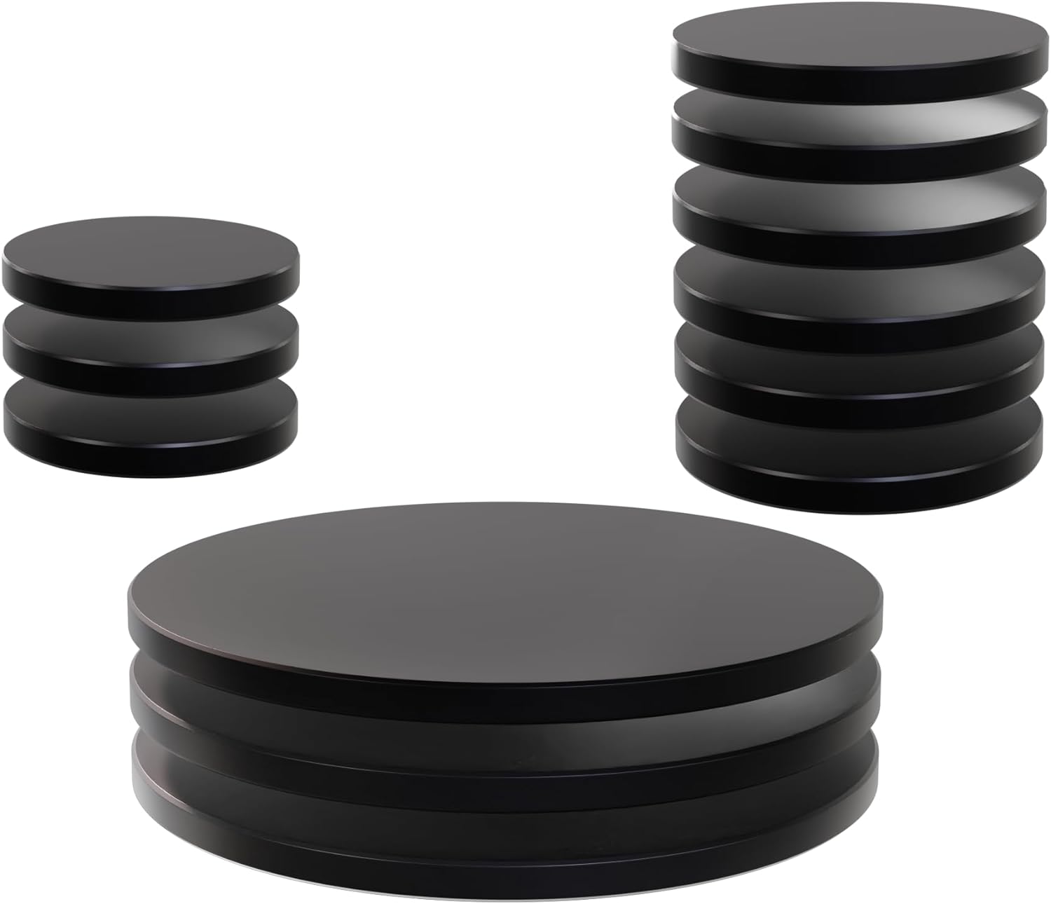 WizKids Deep Cuts: Bases (Black, Plastic)
