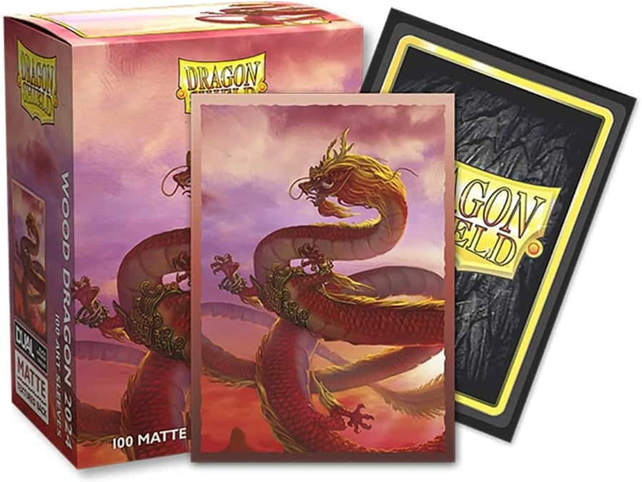 Dragon Shield Matte Dual Art Sleeves - Year of The Wood Dragon