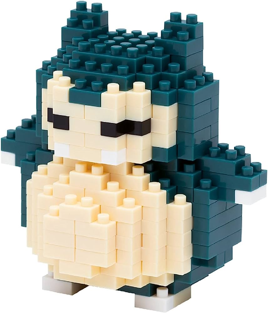 nanoblock Pokemon Snorlax Building Kit