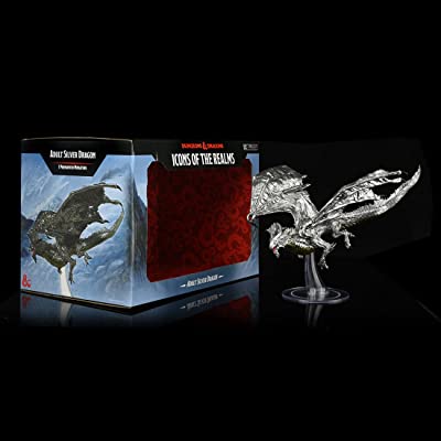 D&D Nolzur's Marvelous Miniatures: Adult Silver Dragon
