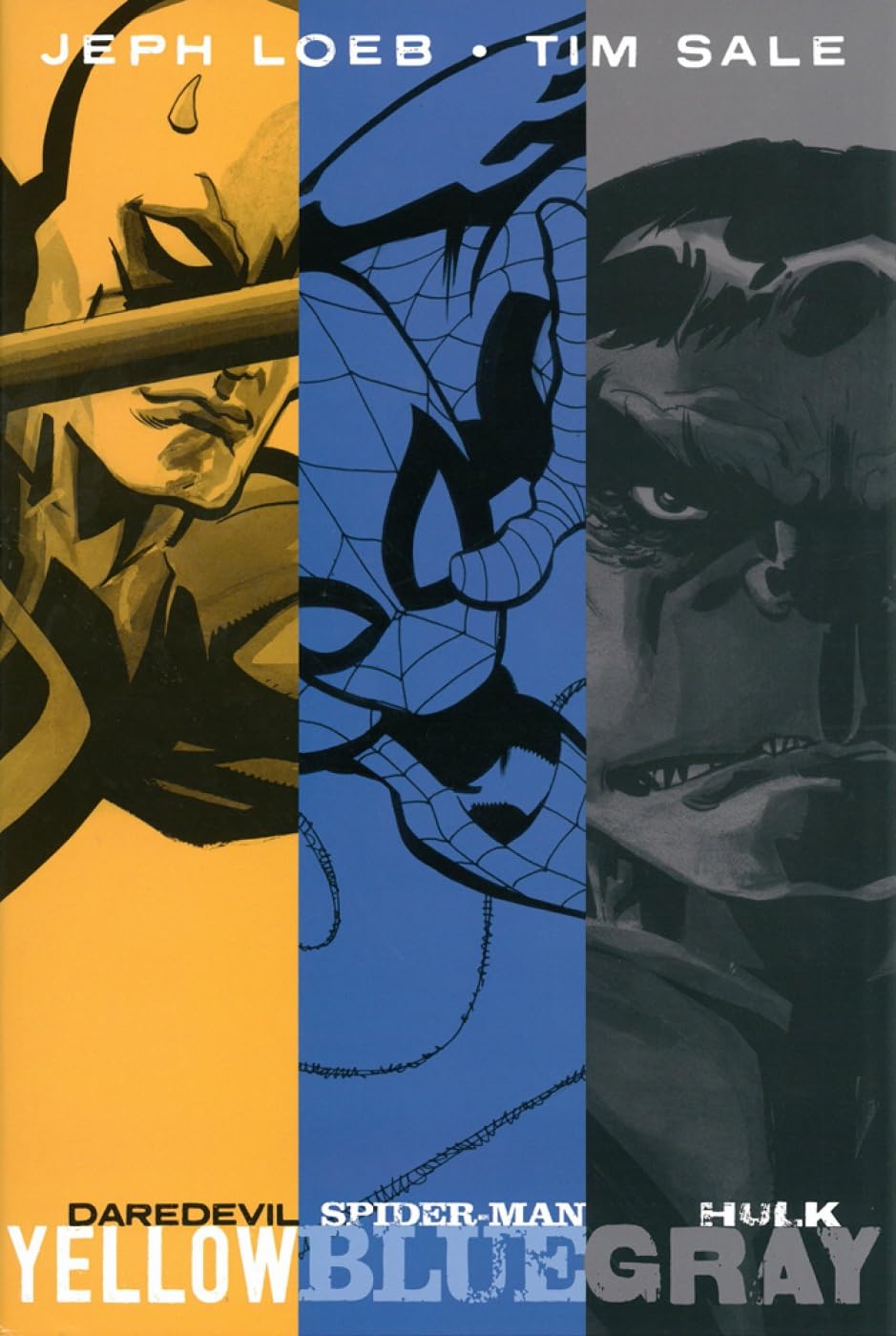 Jeph Loeb And Tim Sale Hardcover Yellow Blue And Gray (Pre-Owned)