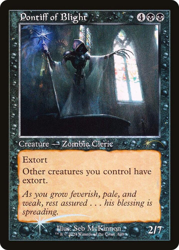 Pontiff of Blight - Black