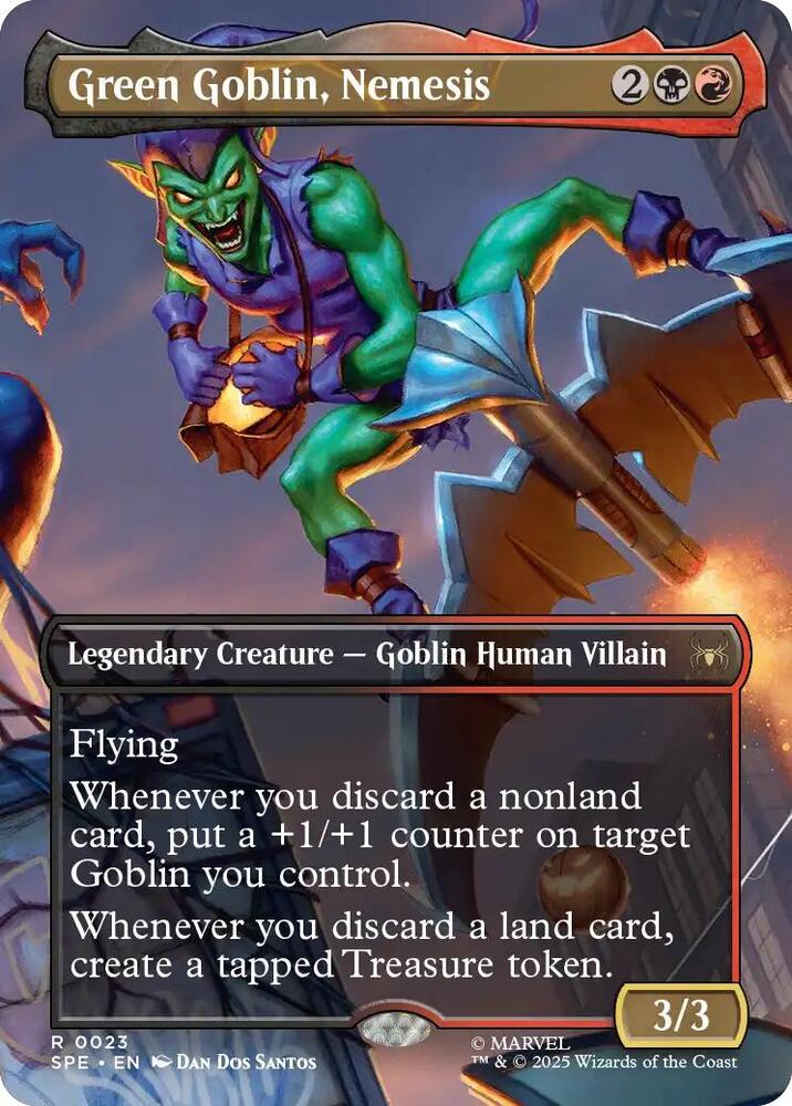 Green Goblin, Nemesis - Black/Red