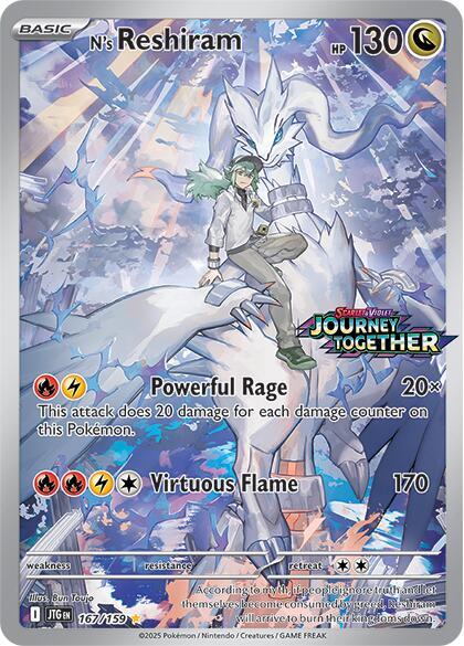 N's Reshiram - Dragon