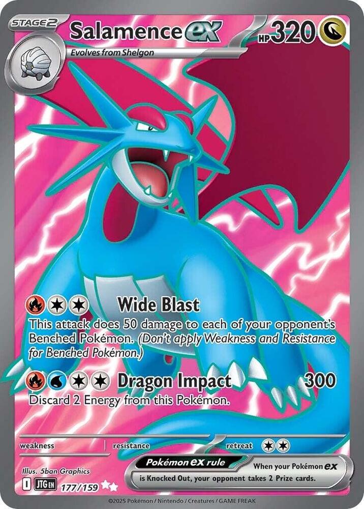 Salamence EX - Dragon