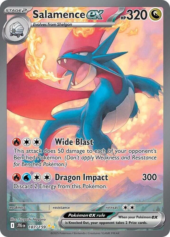 Salamence EX - Dragon