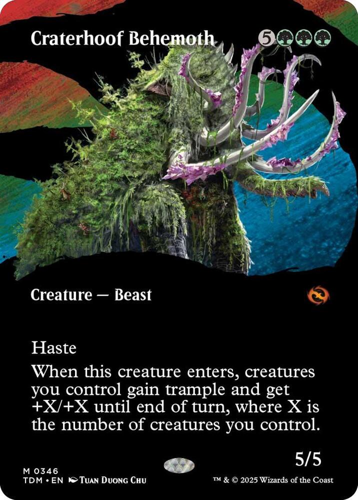 Craterhoof Behemoth - Green