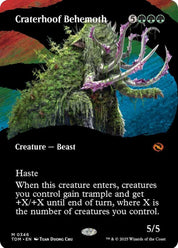 Craterhoof Behemoth - Green