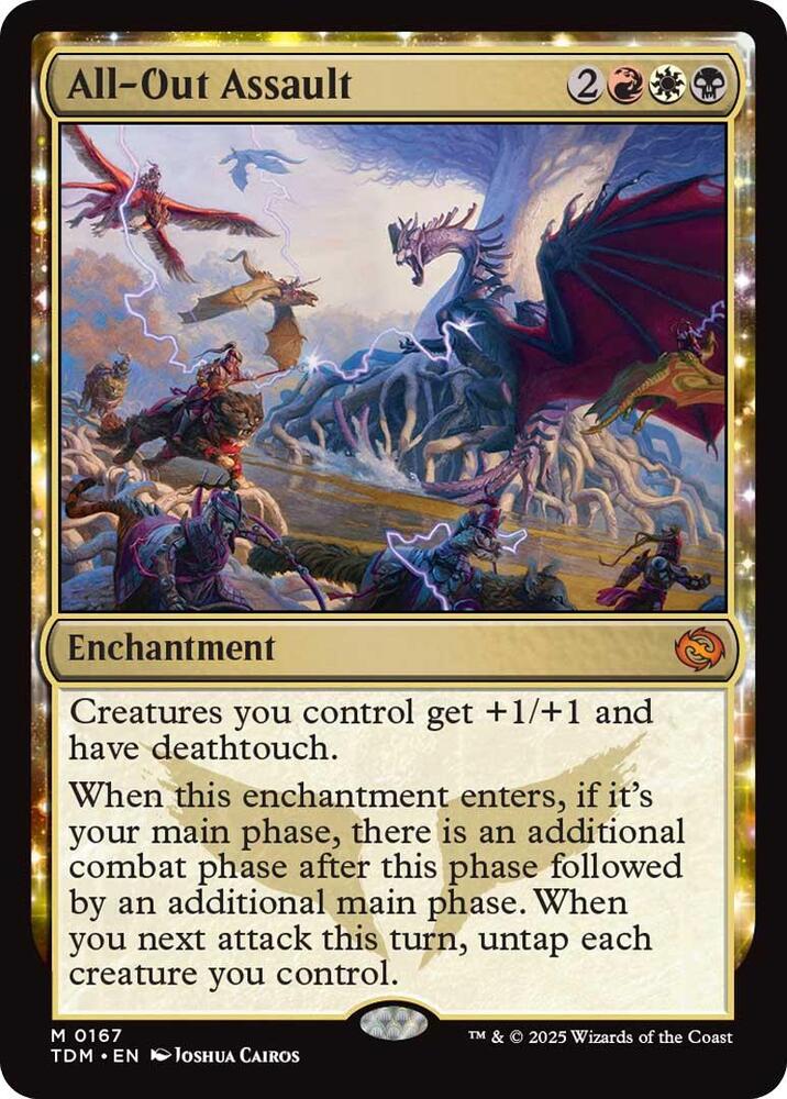 All-Out Assault - Red/White/Black
