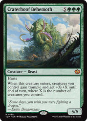Craterhoof Behemoth - Creature - Beast - Green