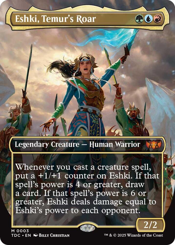 Eshki, Temur's Roar - Green/Blue/Red