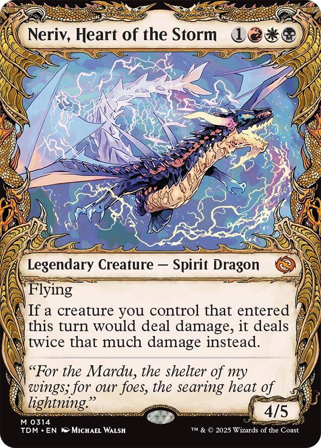 Neriv, Heart of the Storm - Red/White/Black