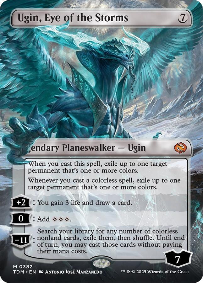 colorless exile cards mtg Ugin, Eye of the Storms
