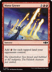 Mana Geyser - Red