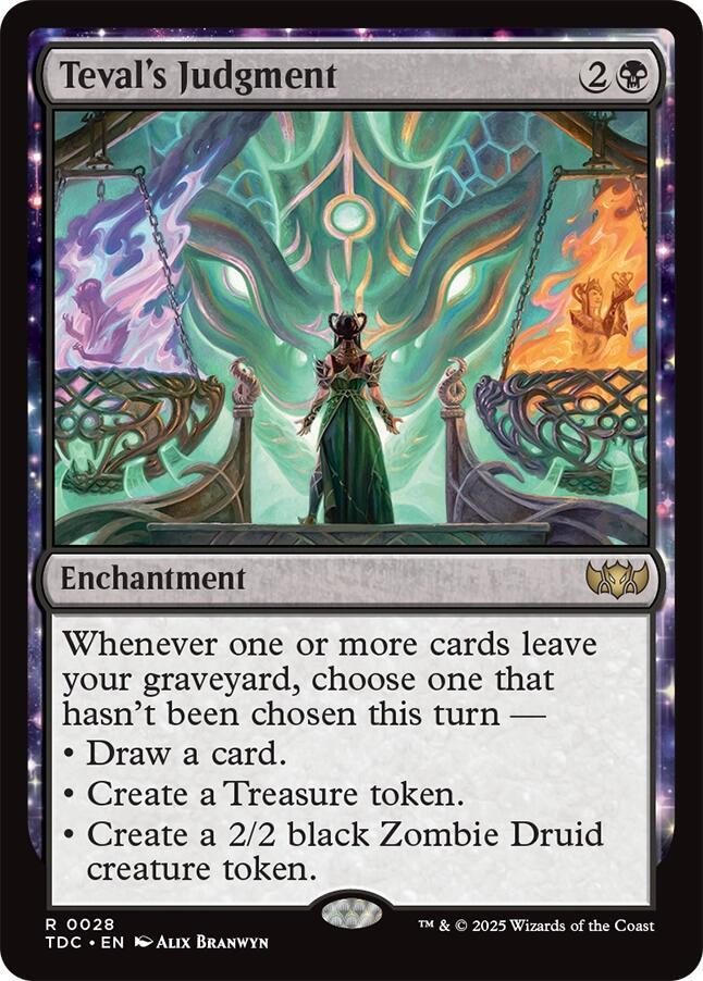 Teval's Judgment - Black