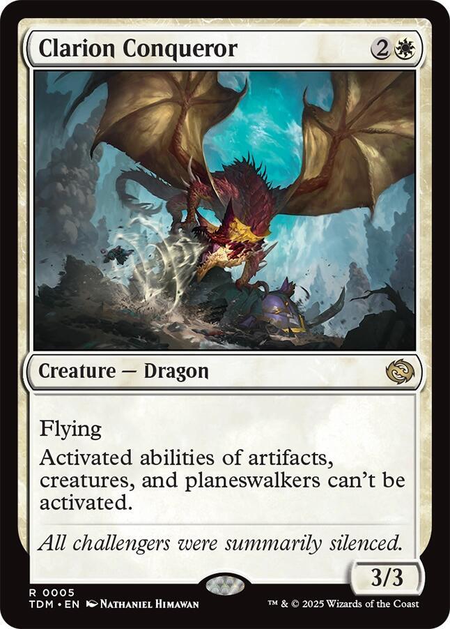 Clarion Conqueror - White