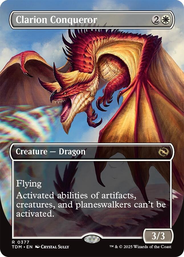 Clarion Conqueror - White