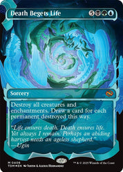 Death Begets Life - Black/Green/Blue