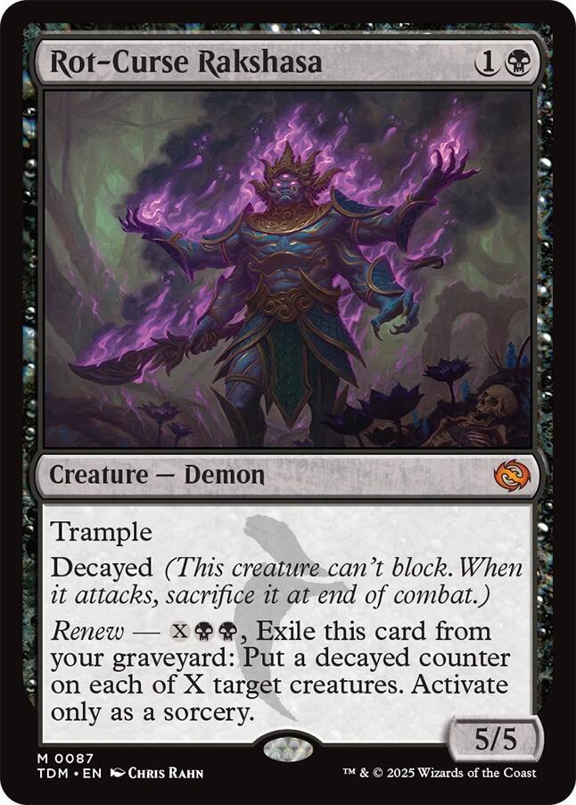 Rot-Curse Rakshasa - Black