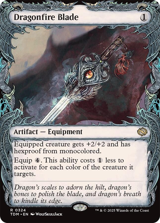 Dragonfire Blade - Artifact