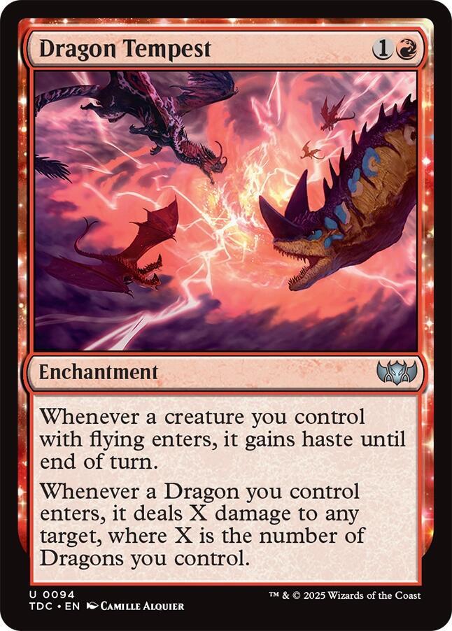 Dragon Tempest - Red Infinity Flux Dragon Tempest - Red Infinity Flux