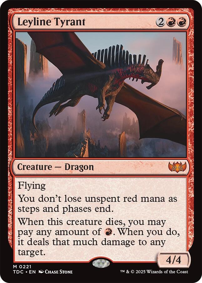 Leyline Tyrant - Red