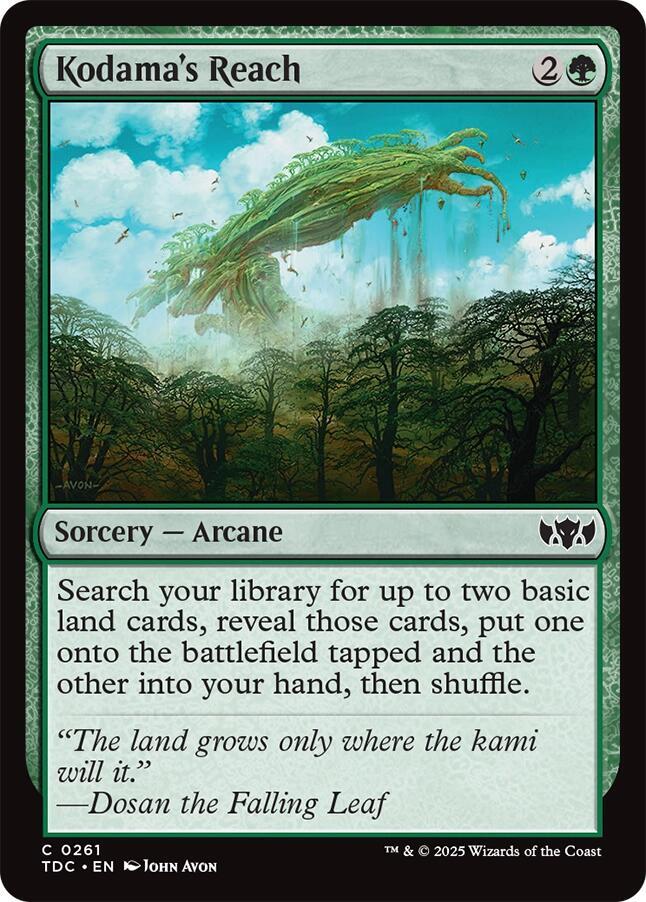 Kodama's Reach - Green