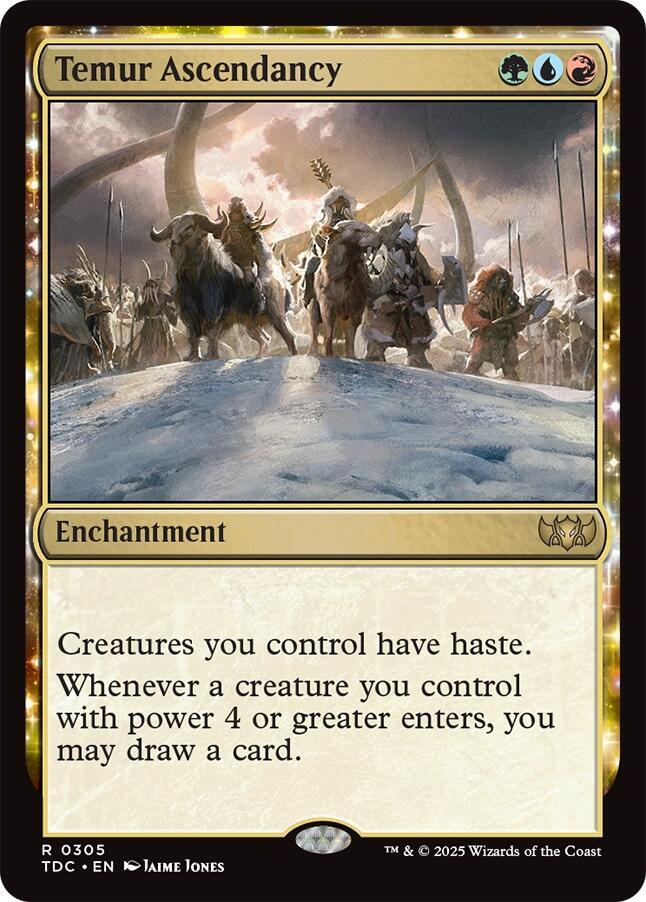 Temur Ascendancy - Green/Blue/Red
