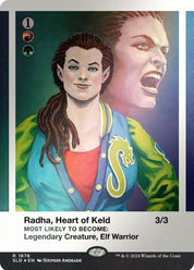 Radha, Heart of Keld - Red/Green