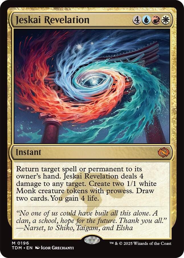 Jeskai Revelation - Blue/Red/White