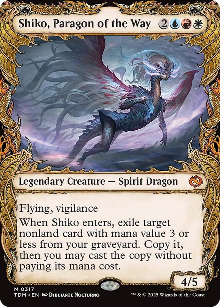 Shiko, Paragon of the Way - Multicolor