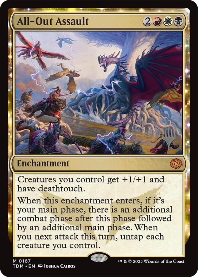 All-Out Assault - Red/White/Black