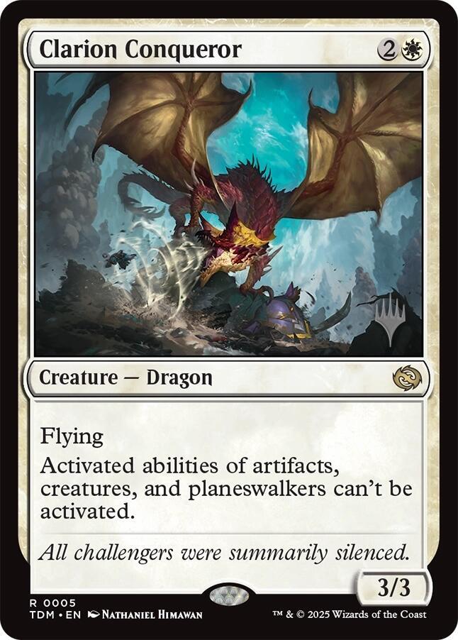 Clarion Conqueror - White