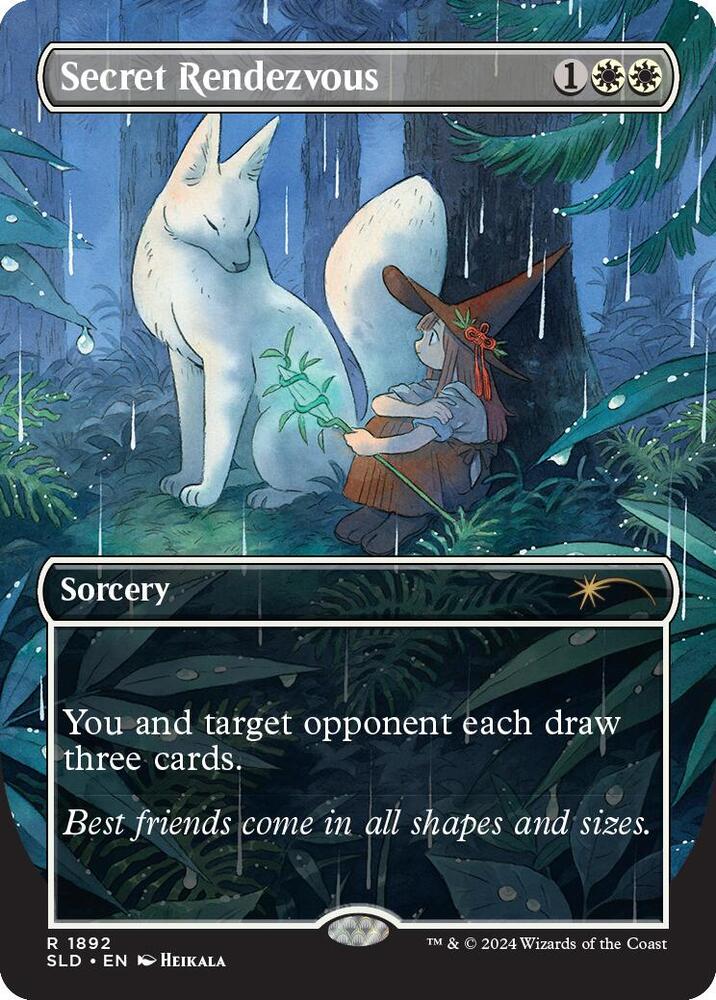 Secret Rendezvous - White
