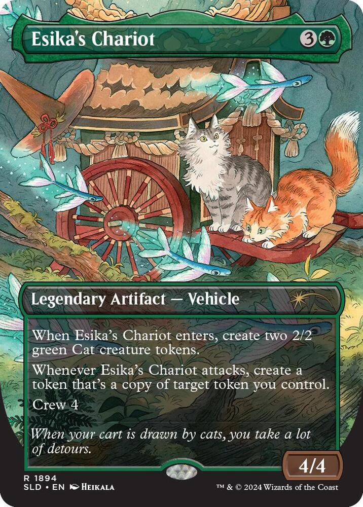 Esika's Chariot - Green