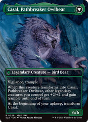 Casal, Lurkwood Pathfinder // Casal, Pathbreaker Owlbear - Green