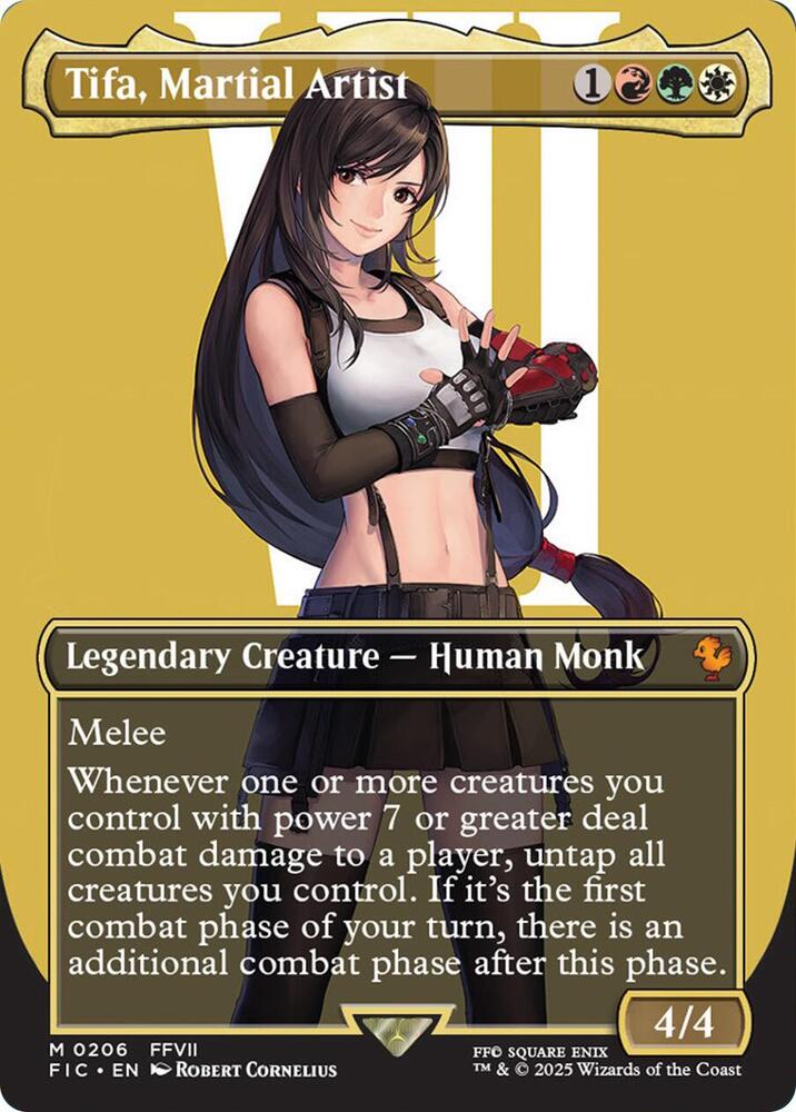 Tifa, Martial Artist - Red/Green/White