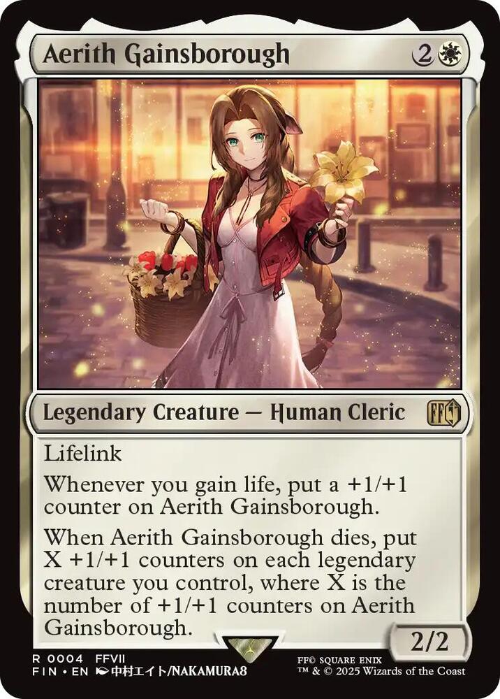 Aerith Gainsborough - White