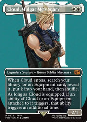 Cloud, Midgar Mercenary - White