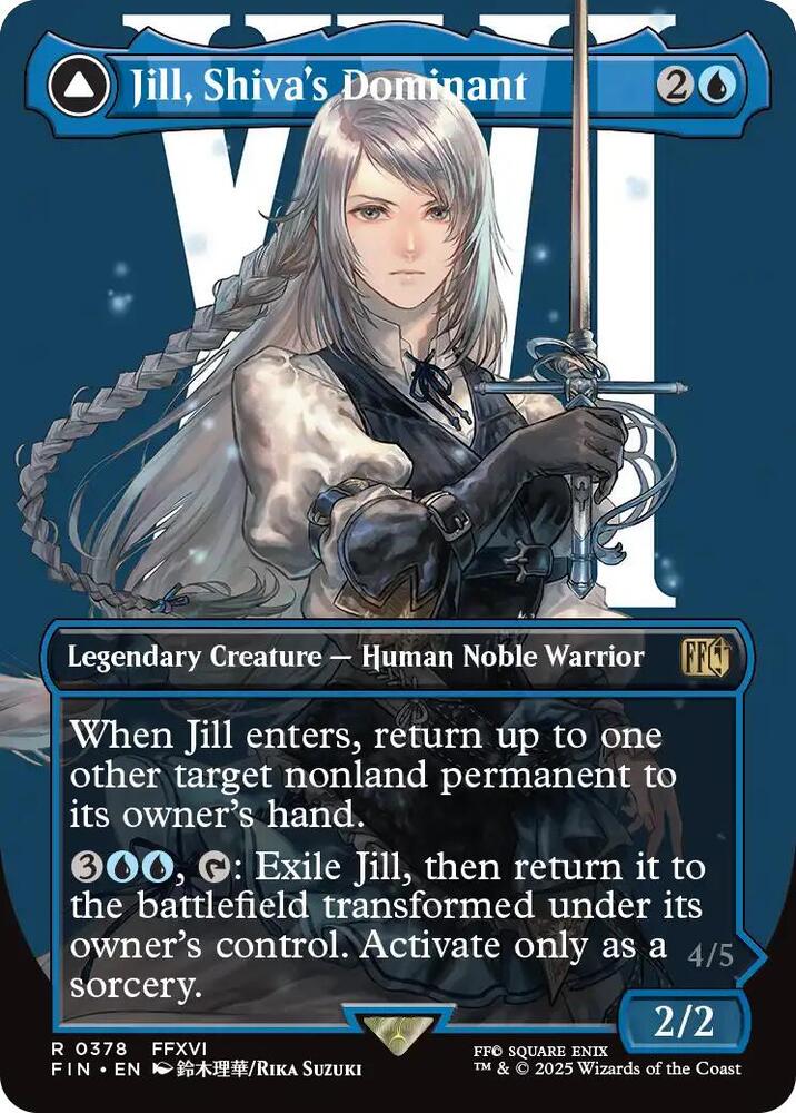 Jill, Shiva's Dominant - Blue