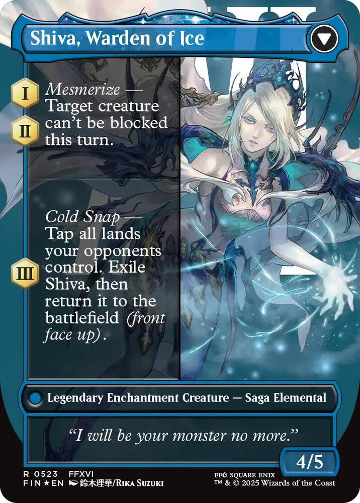 Jill, Shiva's Dominant - Blue