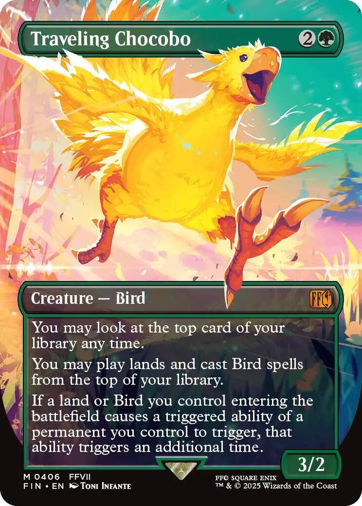 Traveling Chocobo - Green