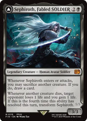 Sephiroth, Fabled SOLDIER - Black